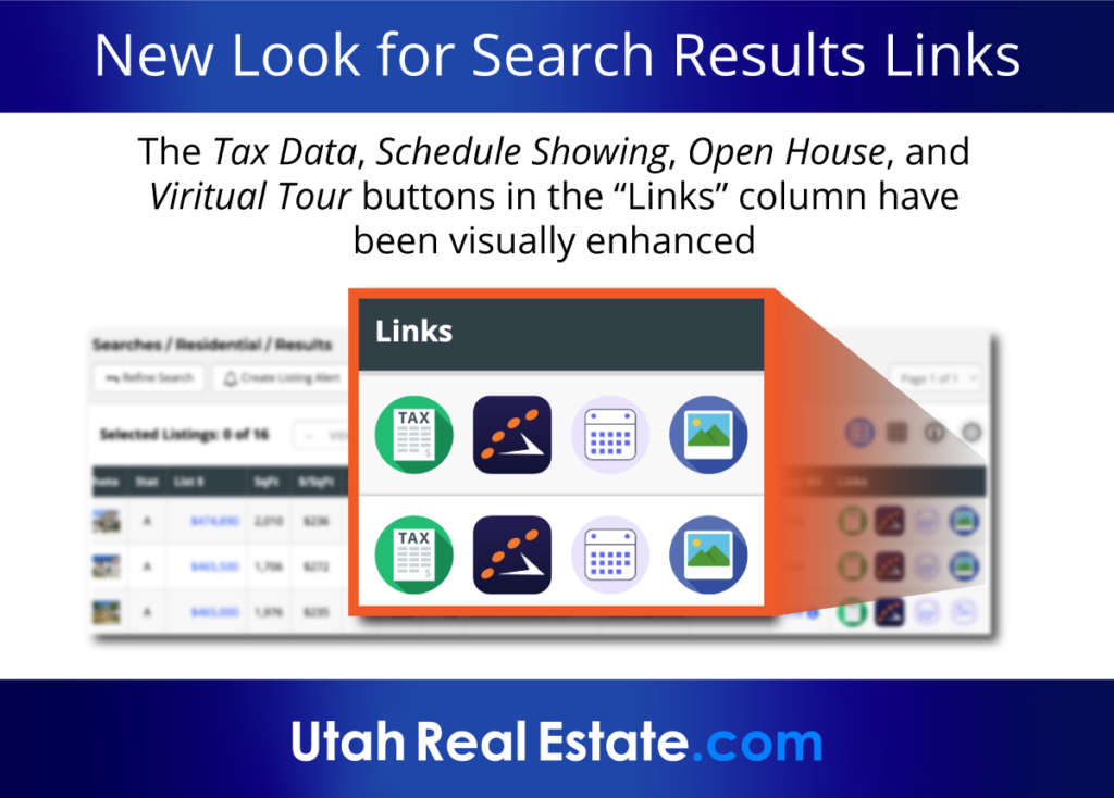 New Look for Search Results Links News Announcement