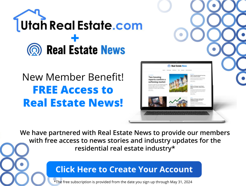 New Member Benefit - Free Access to Real Estate News