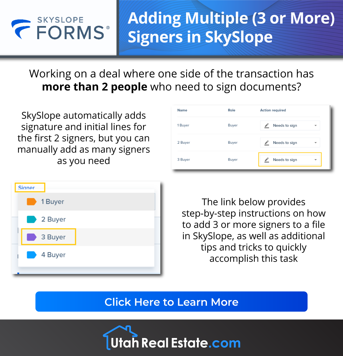 Adding Multiple (3 or More) Signers in SkySlope