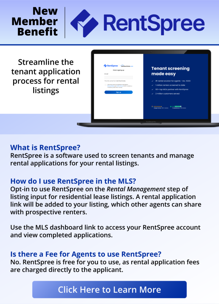 New Member Benefit - RentSpree