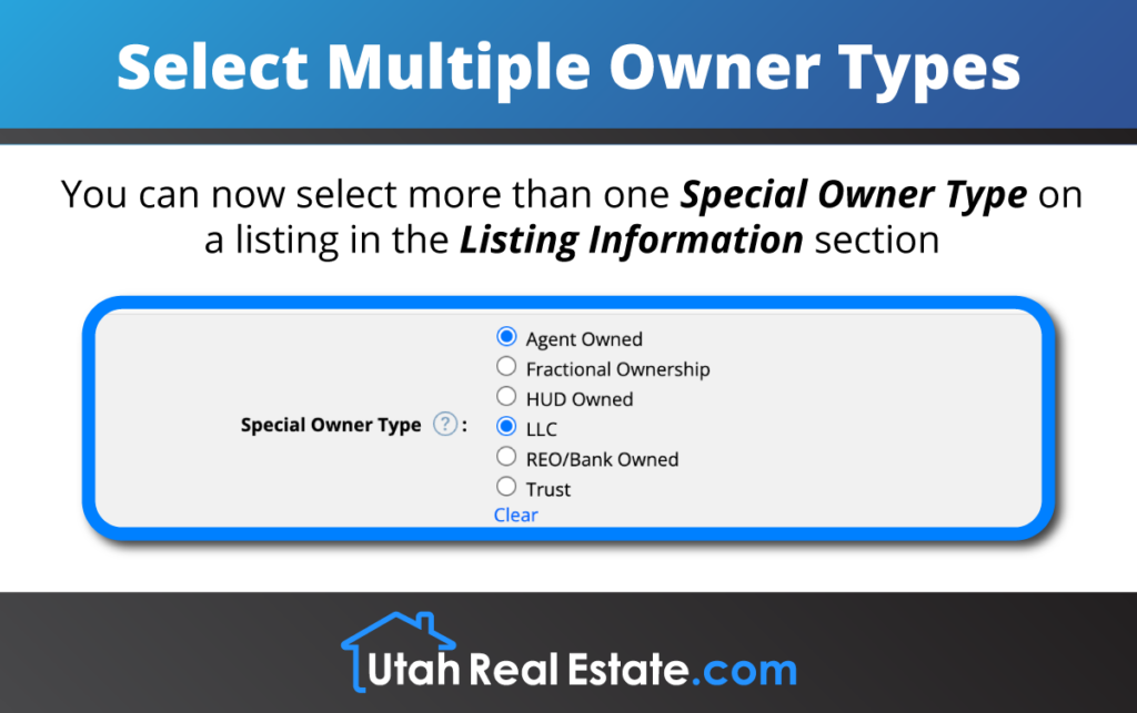 Select Multiple Owner Types