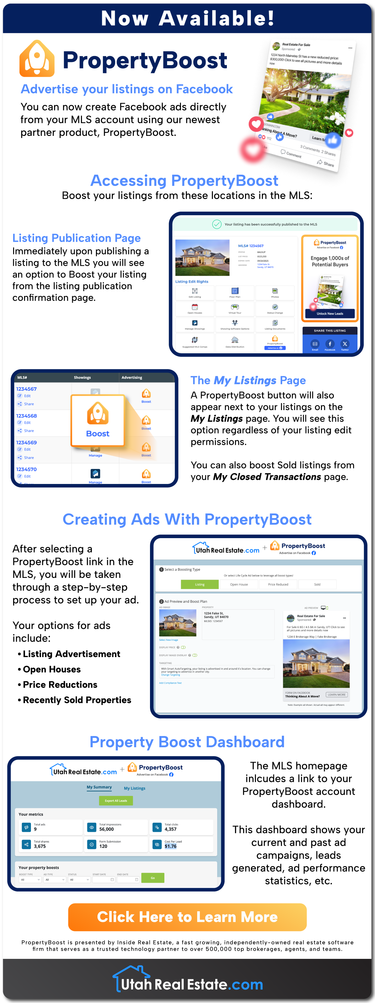 PropertyBoost Now Available