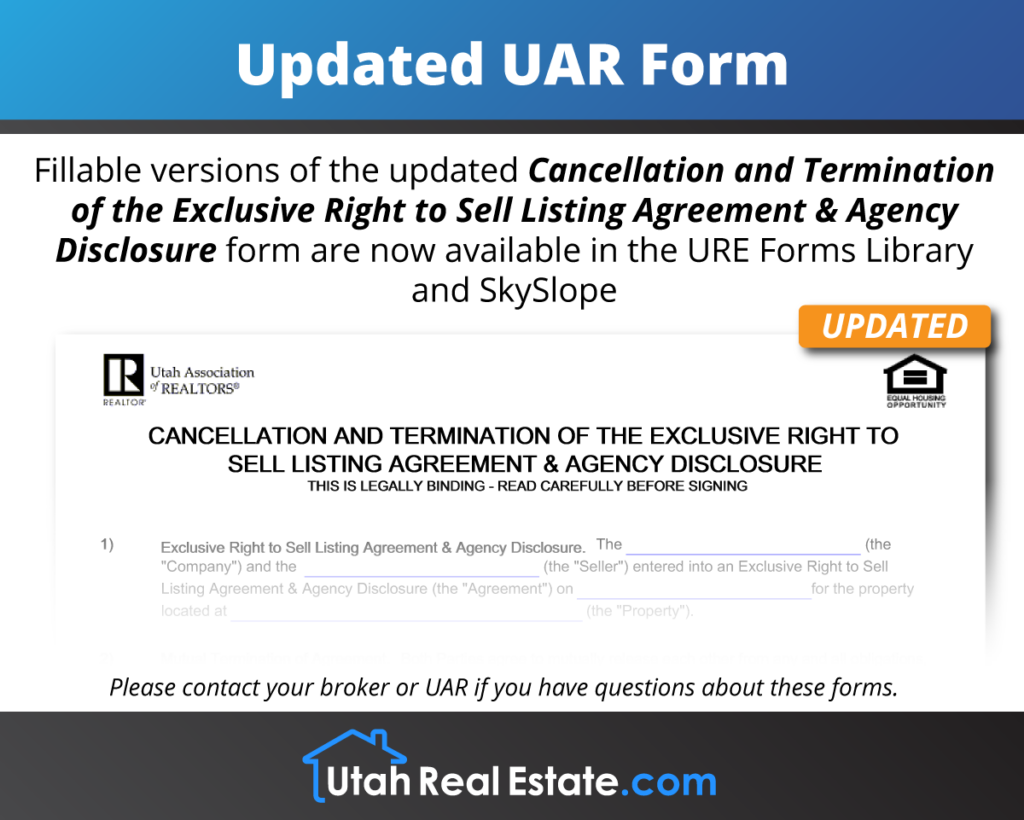 Updated UAR Form