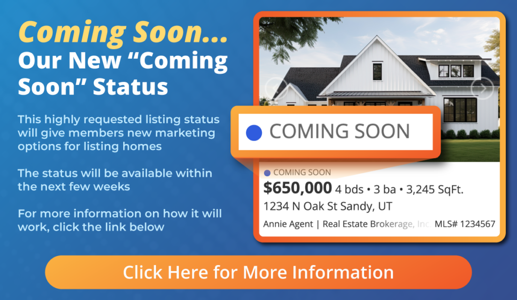 Coming Soon... Our New "Coming Soon" Status