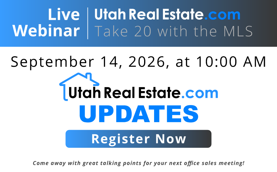 MLS Updates Webinar - Take 20 with the MLS